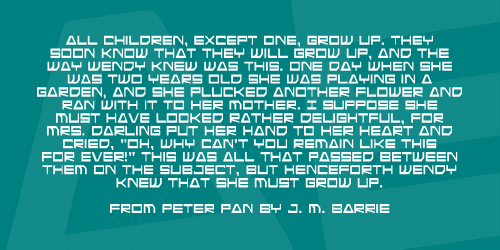 Android Nation Font 2