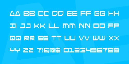 Android Nation Font 3
