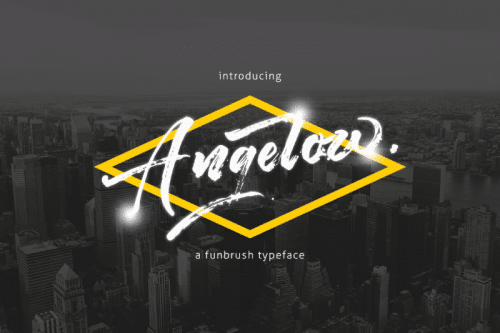 Angelow Font