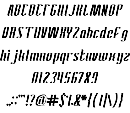 Antelope Font 2