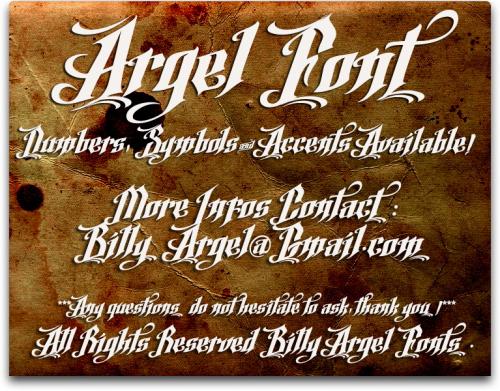 Argel Font