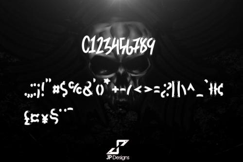 Attack Of Blood Font