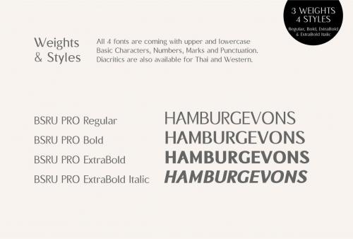 BSRU Bansomdej Font 11