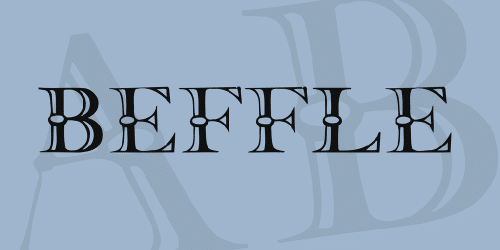 Beffle Font