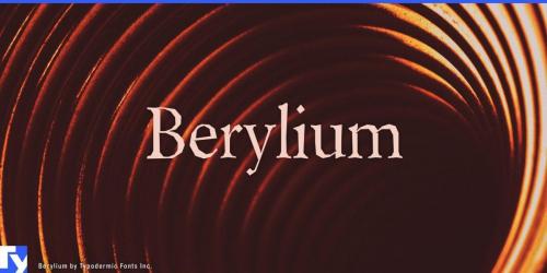 Berylium Font 2