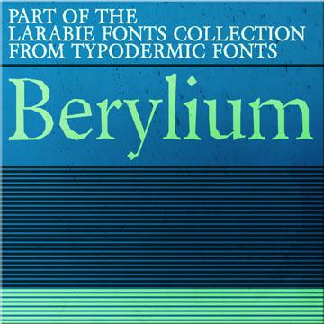 Berylium Font 7