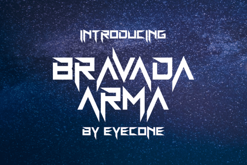 Bravada Arma Font