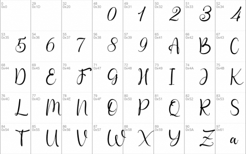 Fabulous Calligraphy Font 1