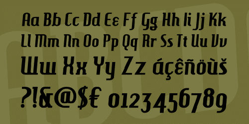 Hamburger Heaven NF Font 3