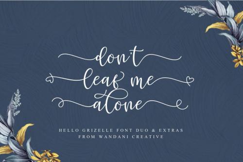 Hello Grizelle Font Duo  2