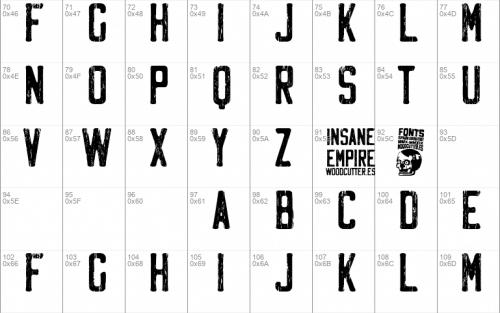 Insane Empire Font 2