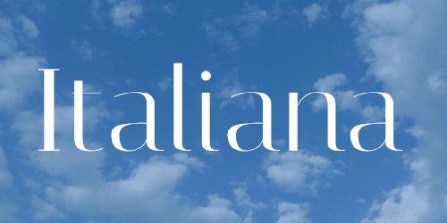 Itqliana Font