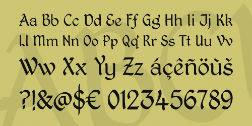 Kingthings Petrock Font 3