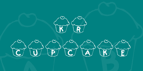 Kr Cupcake Font