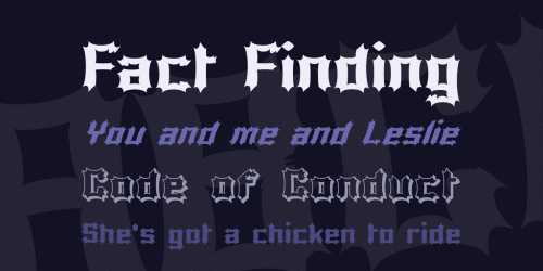 Luciferius Font Family 2