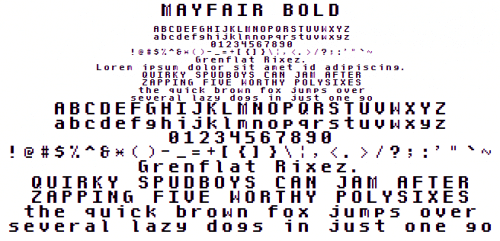 Mayfair Nbp Font 1