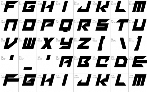 Mechacubes Font 2