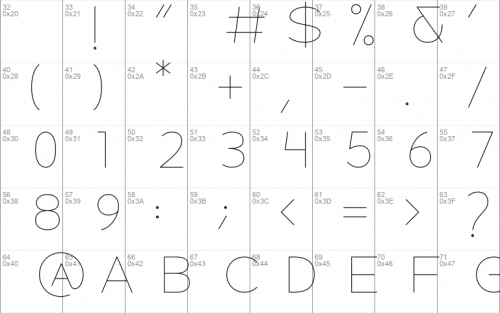 Modern Space Font 1