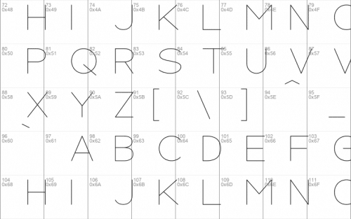 Modern Space Font 2