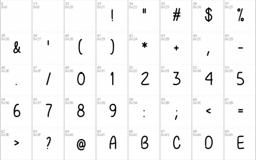 My Happy Ending Font 1