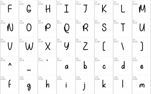 My Happy Ending Font 2