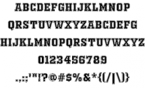 Old Sport Athletic Font 1