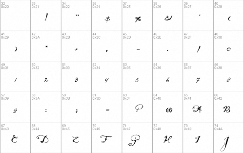 Quilted Butterfly Font 1
