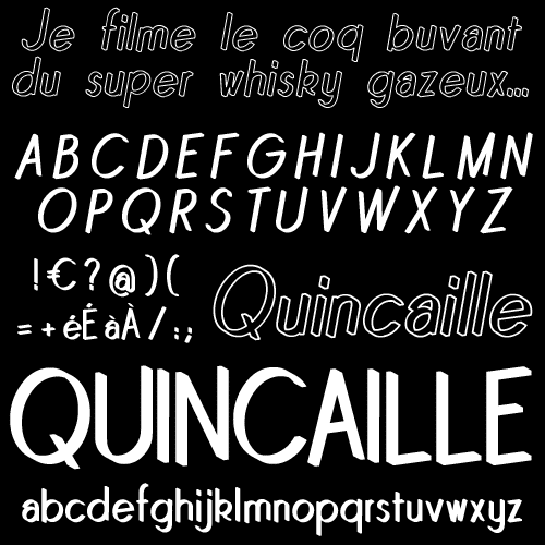 Quincaille Font