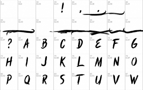 Ruch Bruch Font 1
