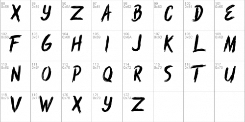Ruch Bruch Font 2