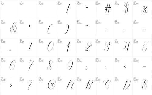 Serendipity Calligraphy Font 1