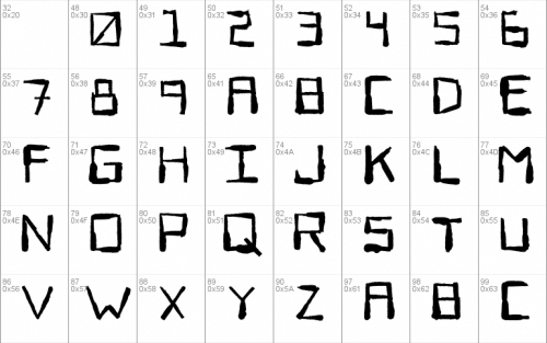 Sewer Rat Font 1