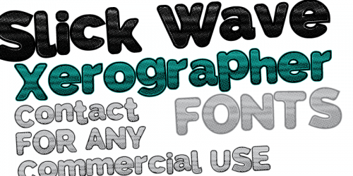 Slick Wave Font 1