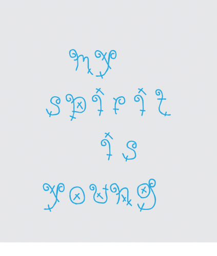 The Nirvana Font 1