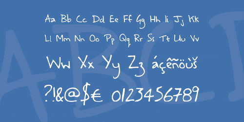 A Safe Place To Fall Font 3