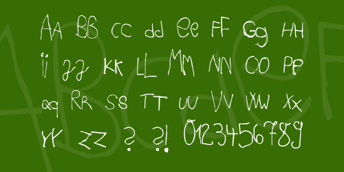 Acki Preschool Font 2
