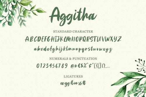Aggitha Font 4