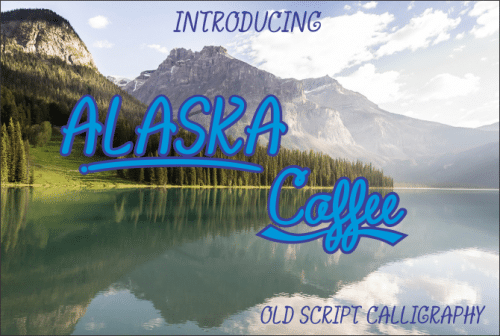 Alaska Coffee Font 2