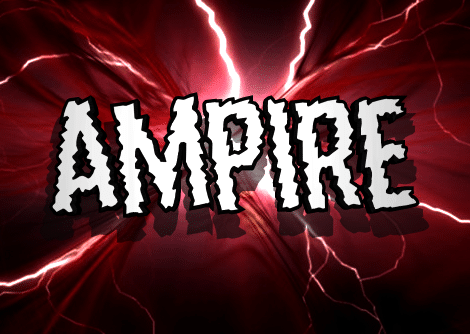 Ampire Staggered Horror Font (1)