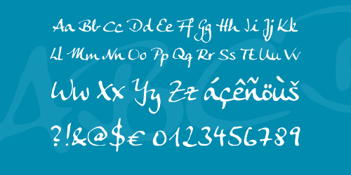 Anke Calligraphic Fg Font 3