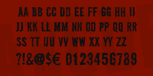 Apocalypse Font 4
