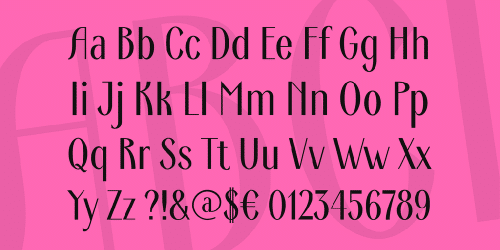 Ardeco Font 3