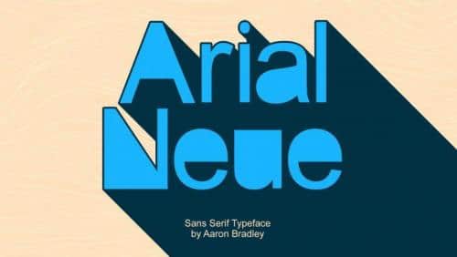 Arial Neue Font