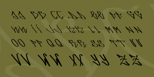 Arsone Graffiti Font 3