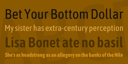 Asap Condensed Font 1