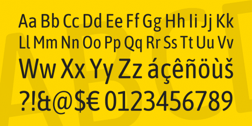 Asap Condensed Font 3