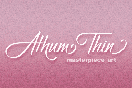 Athum Thin Font