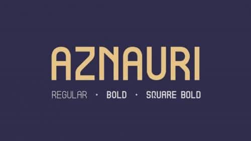 Aznauri Round Font