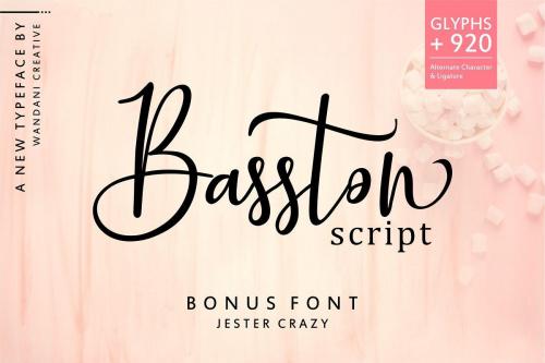 Basston Script Beauty Font 1