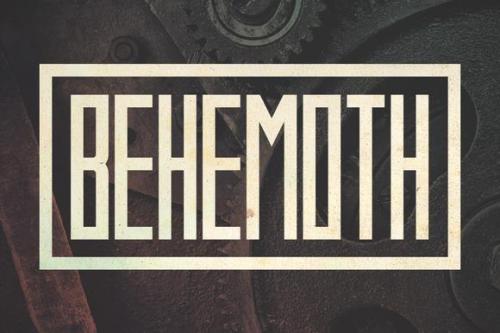 Behemoth Distressed Font